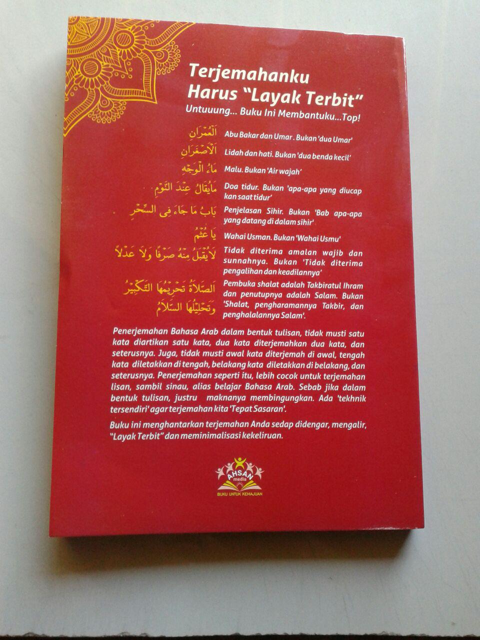 Buku Al-Azhar Pedoman Praktis Menerjemah Arab-Indonesia cover