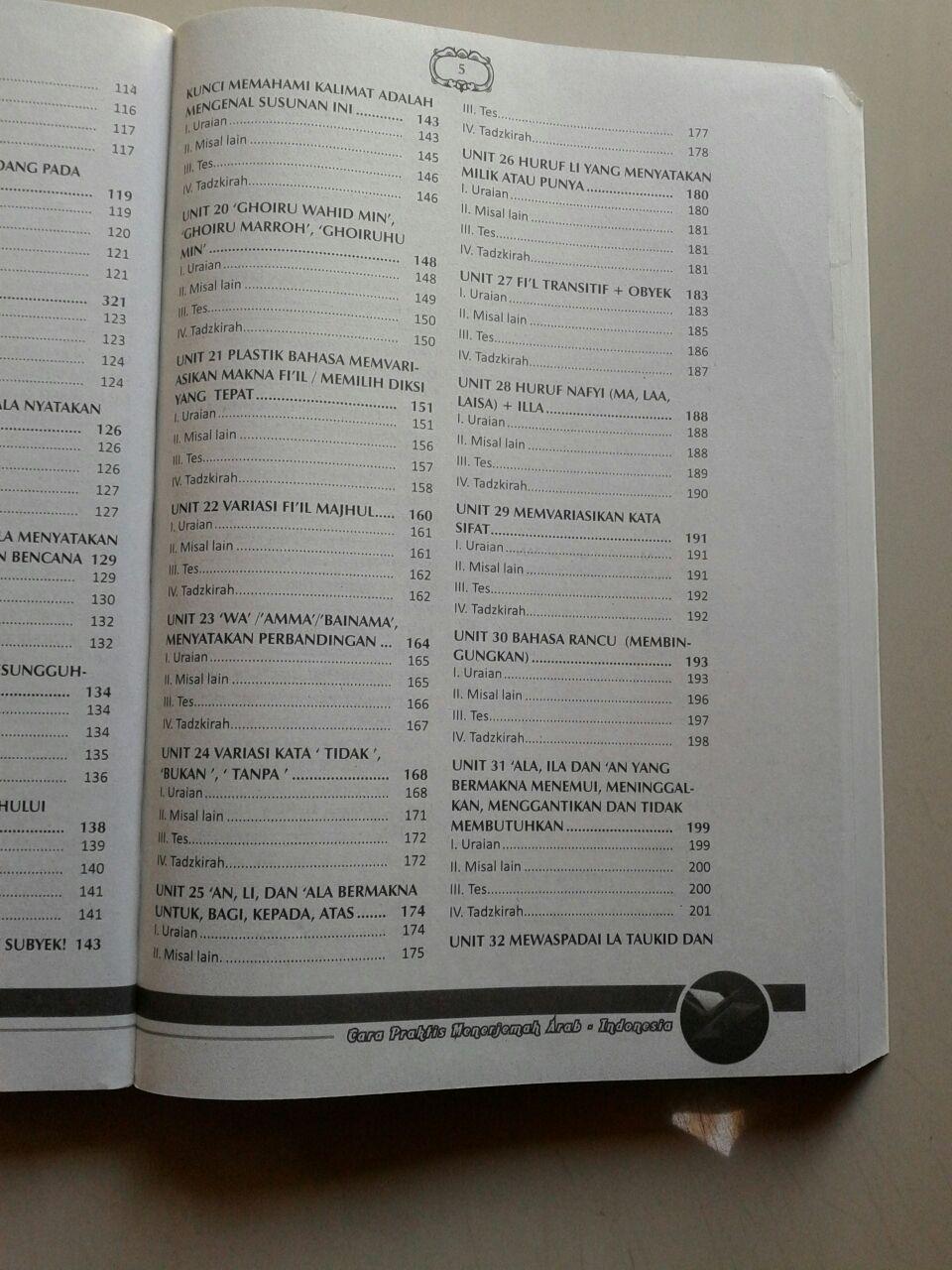Buku Al-Azhar Pedoman Praktis Menerjemah Arab-Indonesia isi 3