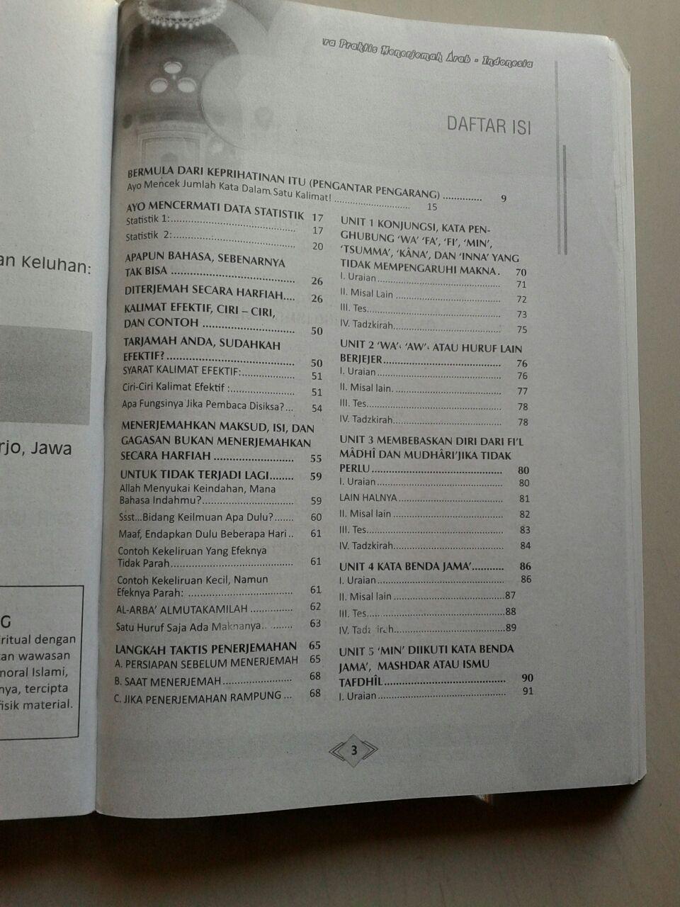Buku Al-Azhar Pedoman Praktis Menerjemah Arab-Indonesia isi 4