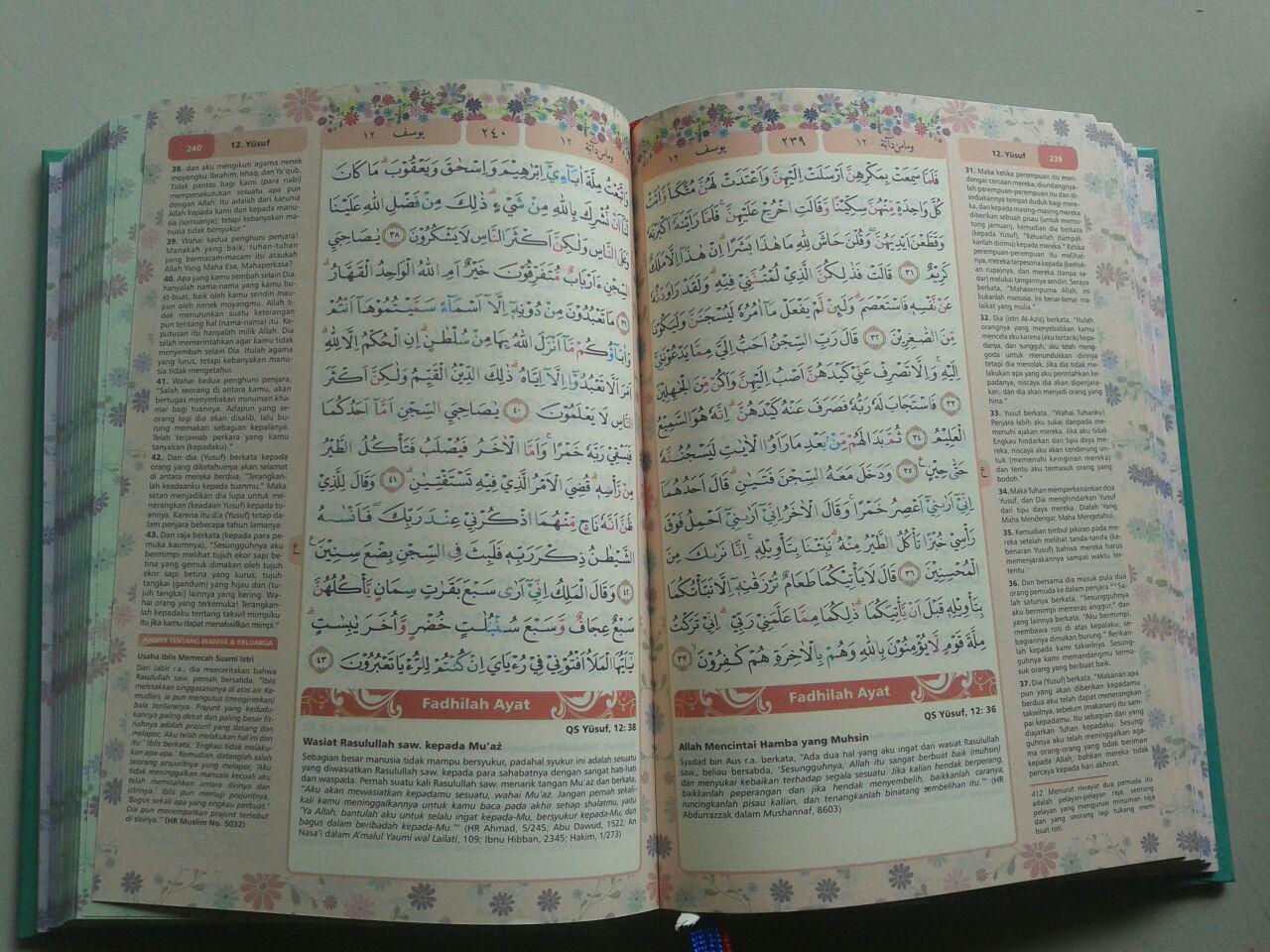 Al-Qur'an Mushaf & Terjemah Yasmina Ukuran B6 isi 2