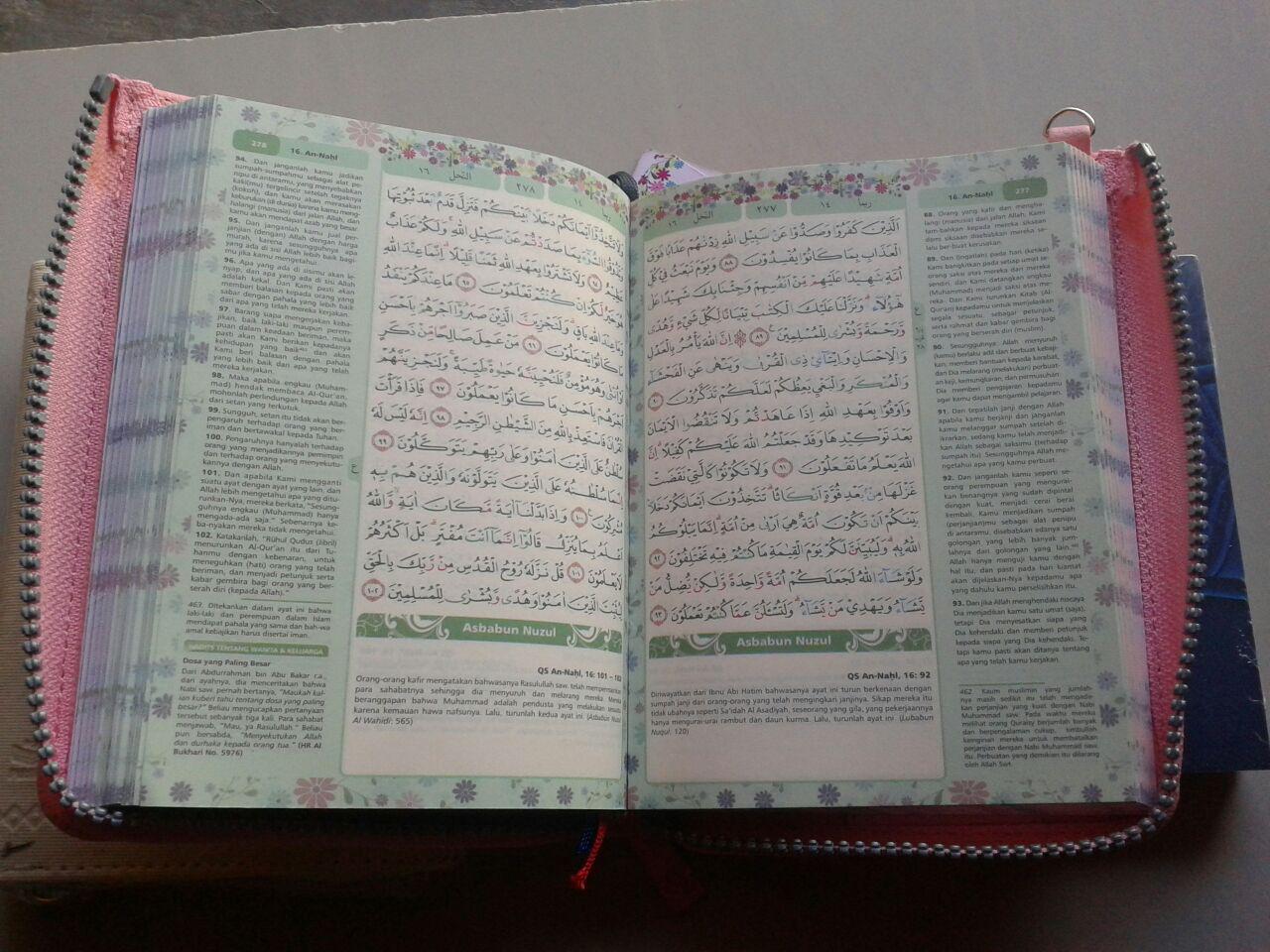 Al-Qur'an Mushaf & Terjemah Yasmina Rit Ukuran B6 isi 2