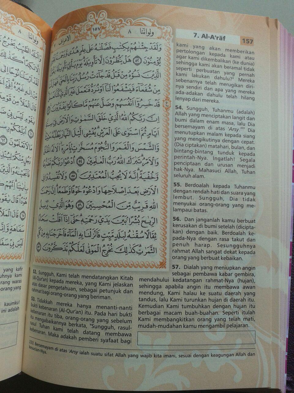 Al-Qur'an Mushaf Terjemah Yasmina Sampul Kancing Magnet Ukuran B6 isi 3