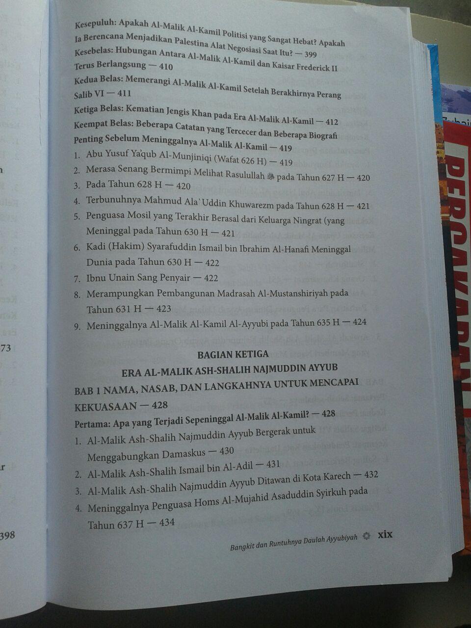 Buku Bangkit Runtuhnya Daulah Ayyubiyah isi 2