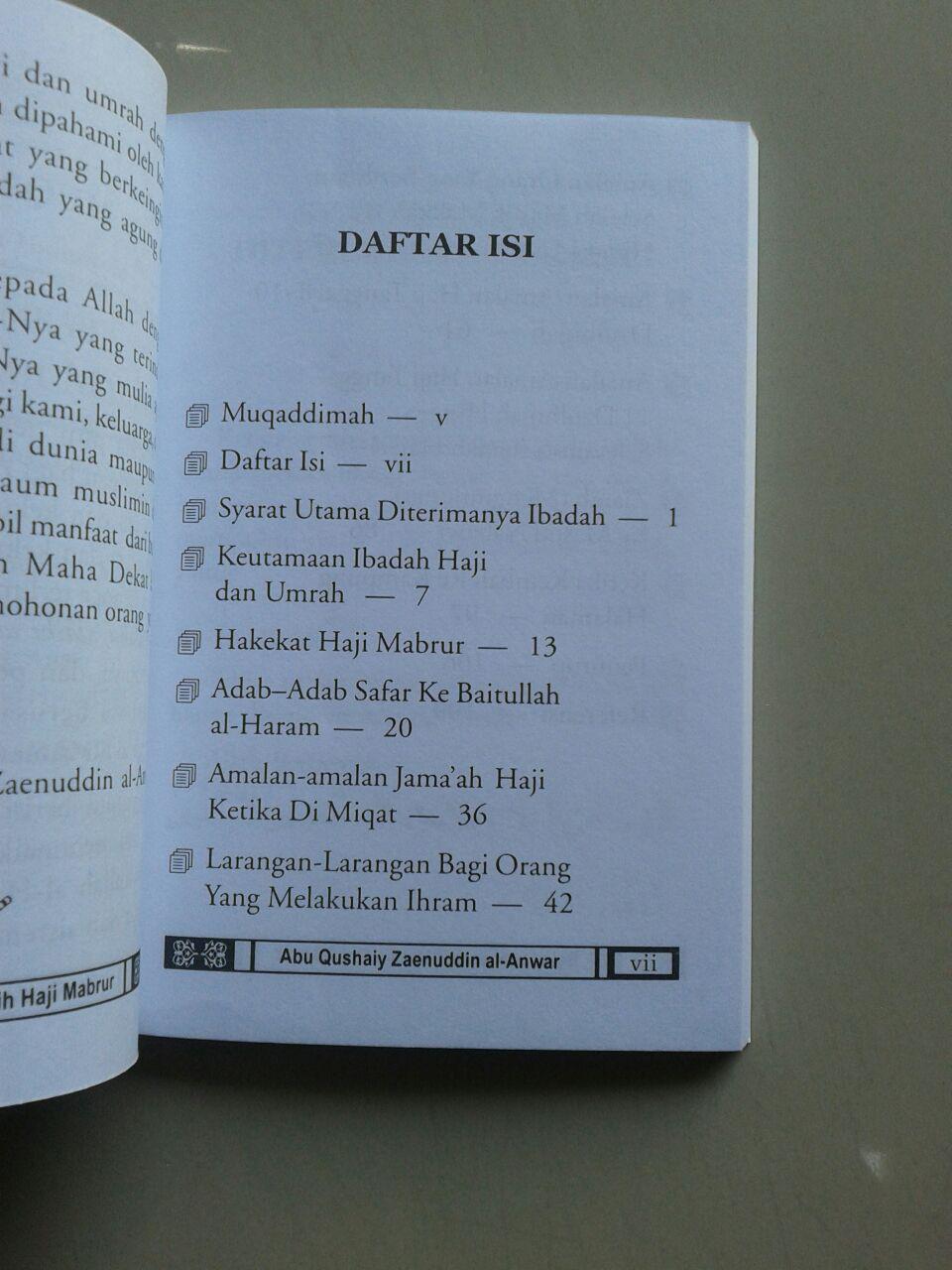Buku Saku Bekal Umrah & Meraih Haji Mabrur isi