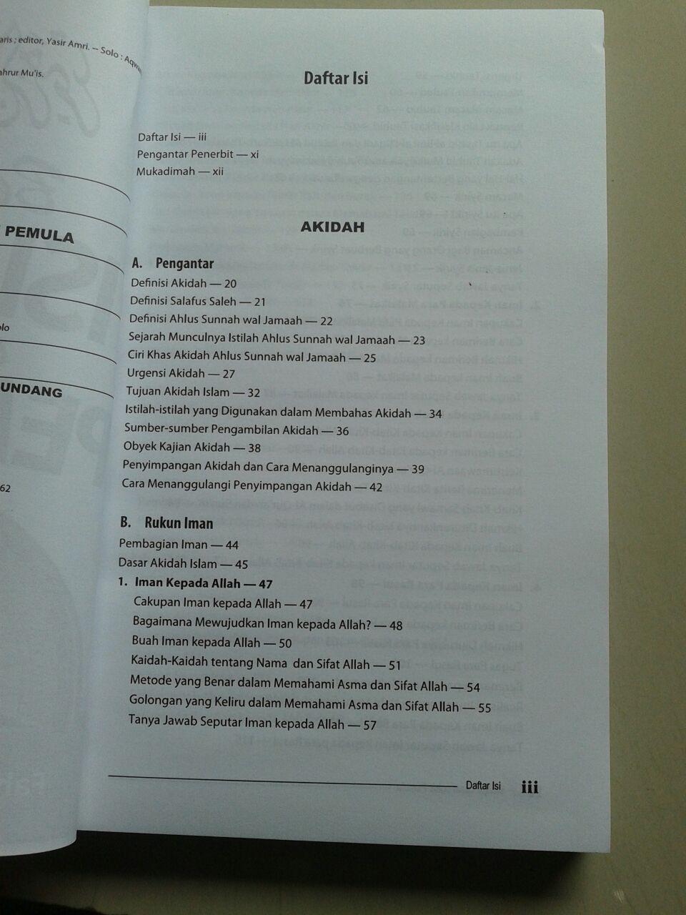 Buku Belajar Islam Untuk Pemula isi 4