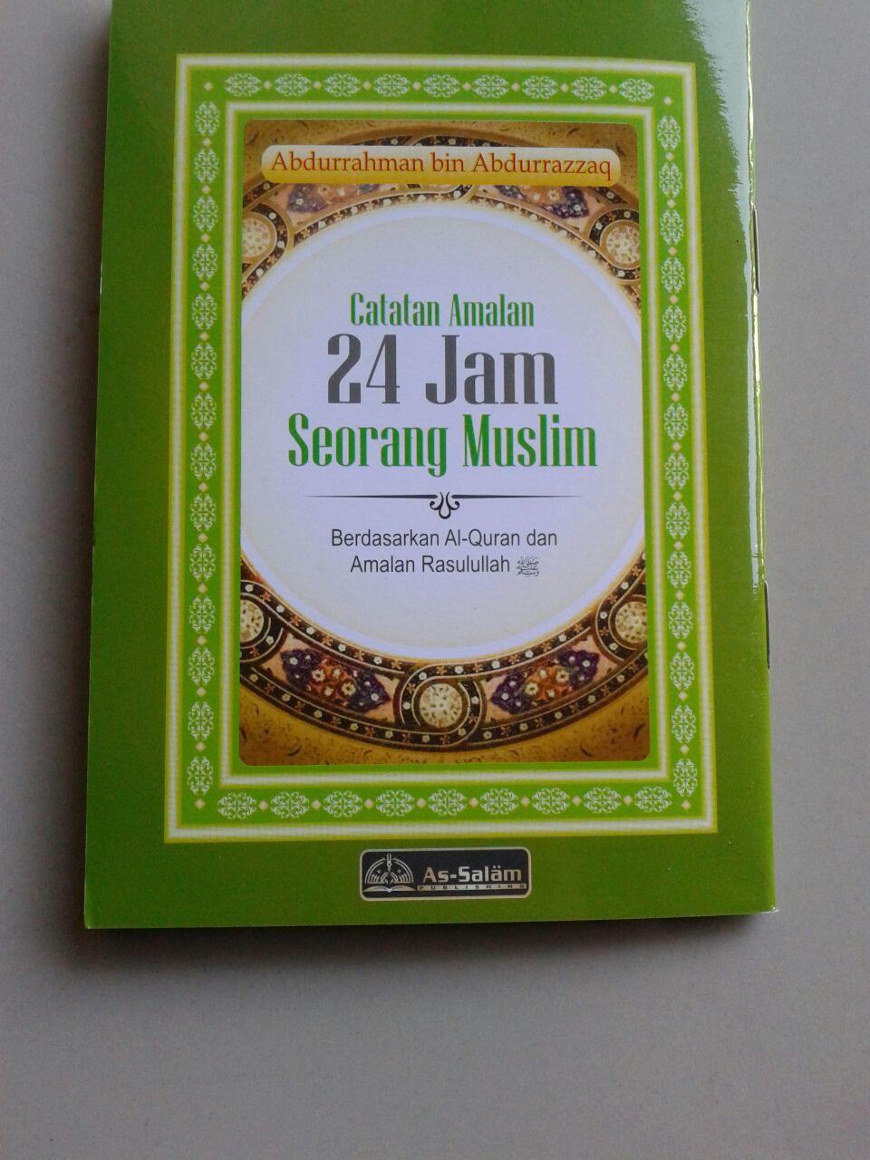 Buku Saku Catatan Amalan 24 Jam Seorang Muslim cover
