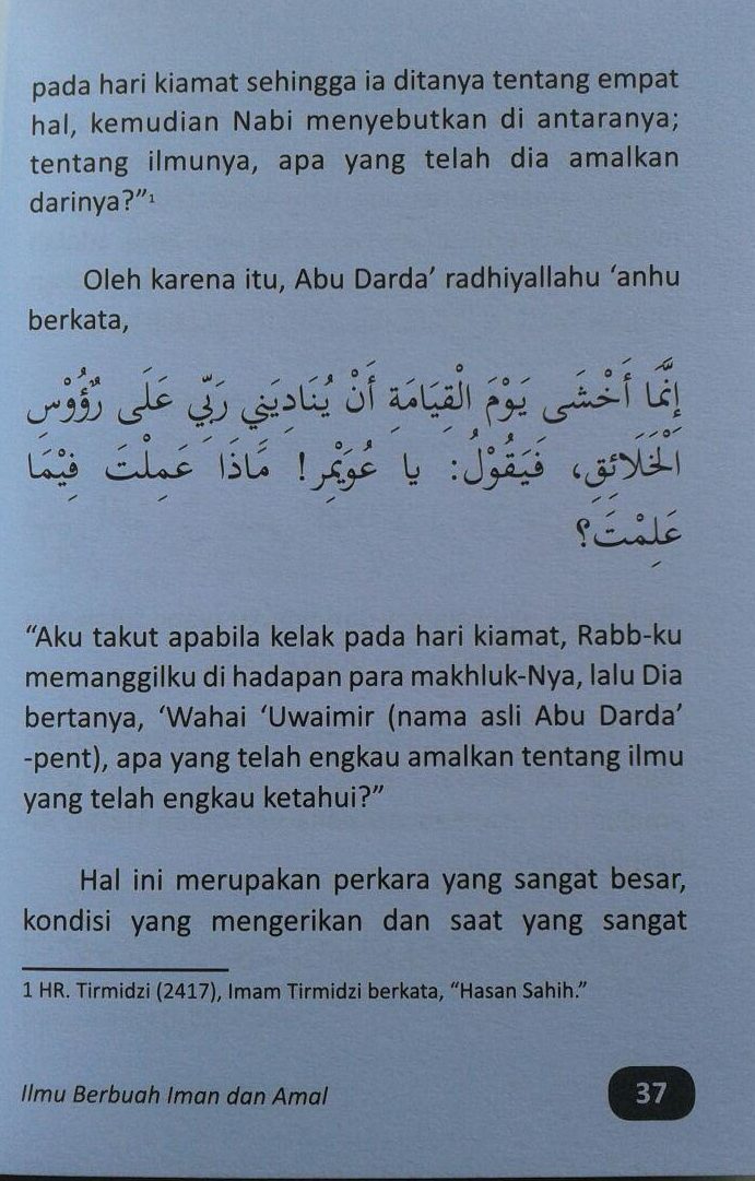 Buku ILmu Berbuah Iman & Amal isi 2