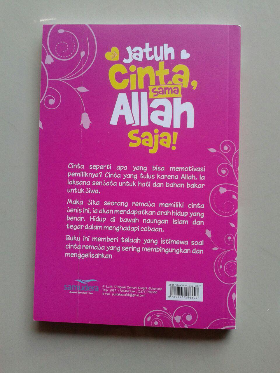 Buku Jatuh Cinta Sama Allah Saja cover