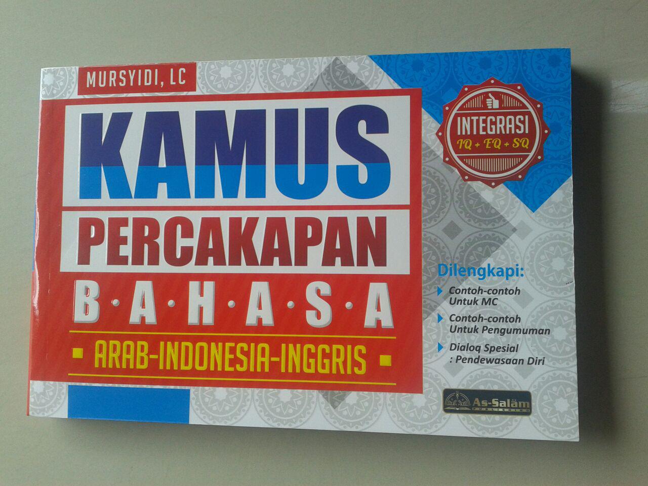 Buku Kamus Percakapan Bahasa Arab-Indonesia-Inggris cover 2
