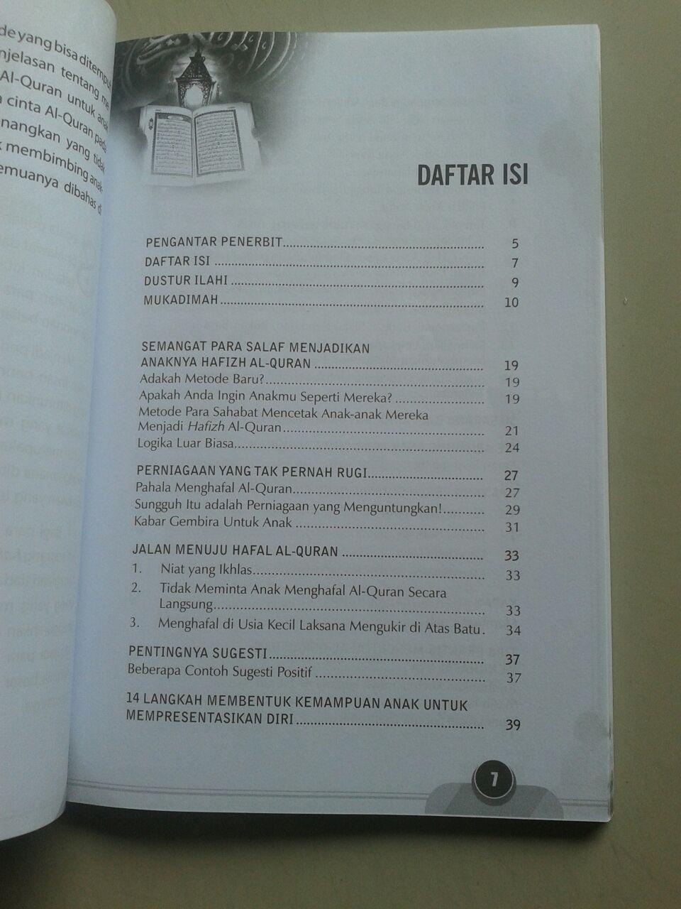 Buku Kecil Kecil Jadi Hafizh Tips Praktis Agar Anak Hafal Al Quran isi 3