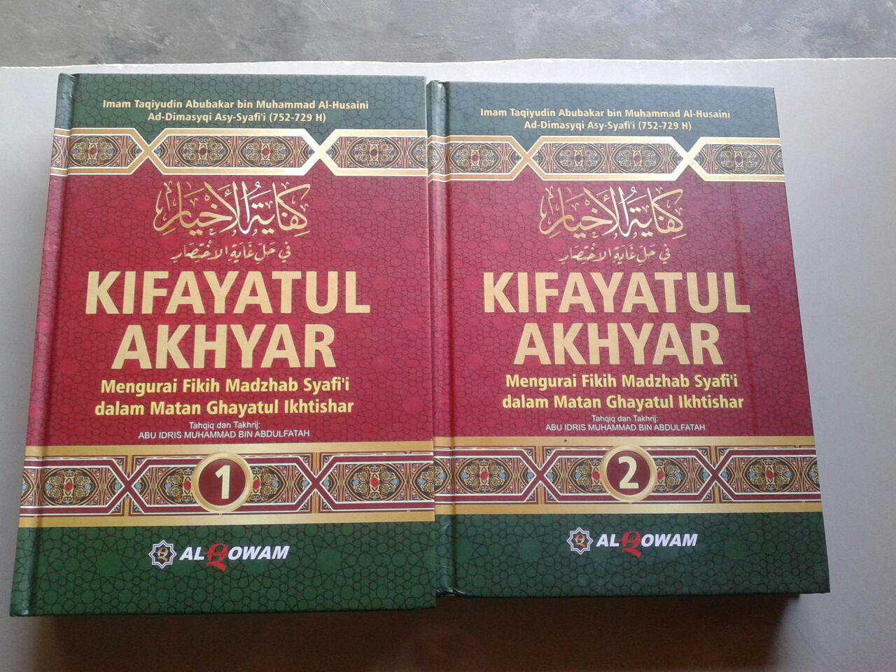 Buku Kifayatul Akhyar Mengurai Fikih Madzhab Syafi'i Set 2 Jilid cover 2