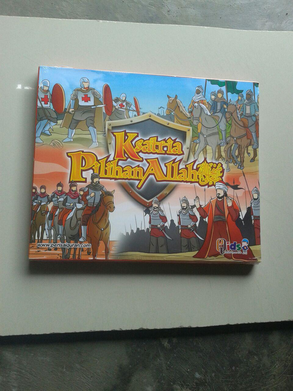 Buku Anak Ksatria Pilihan Allah Ta'ala Set 5 Jilid cover