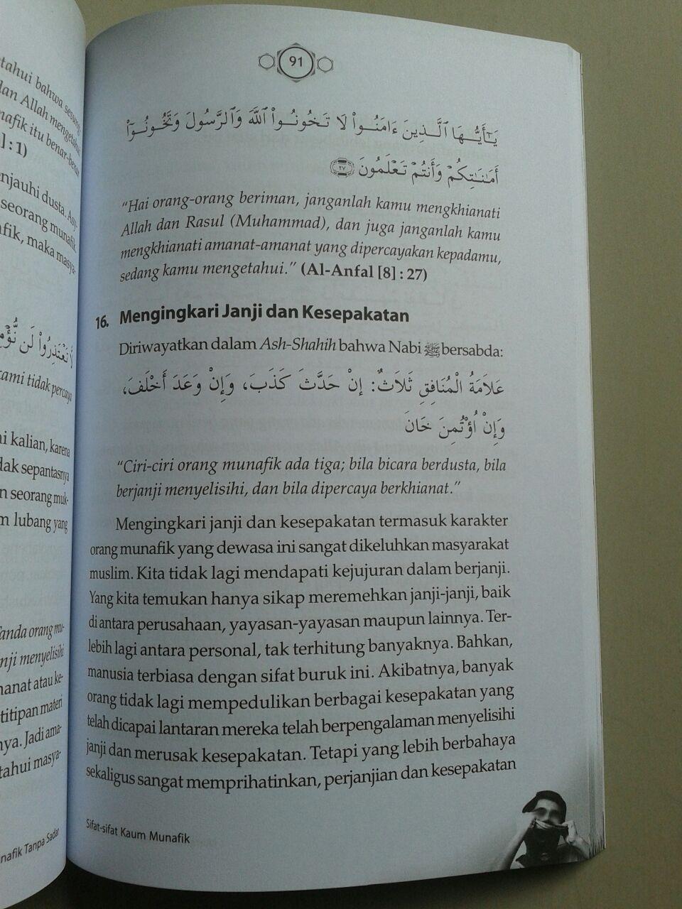 Buku Menjadi Munafik Tanpa Sadar Membedah 50 Karakter Munafik isi 3