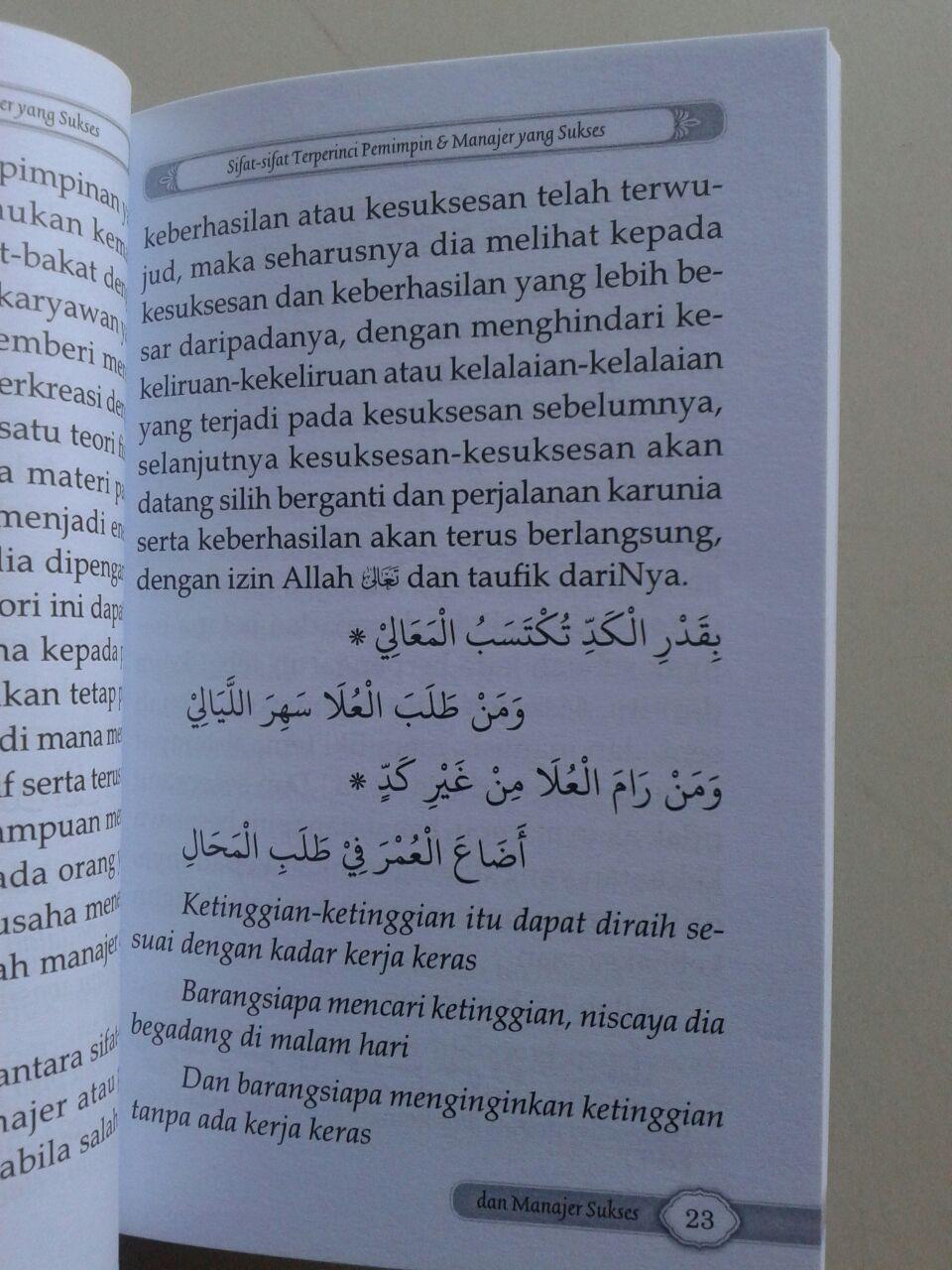 Buku Saku Menjadi Pemimpin & Manajer Sukses isi 2