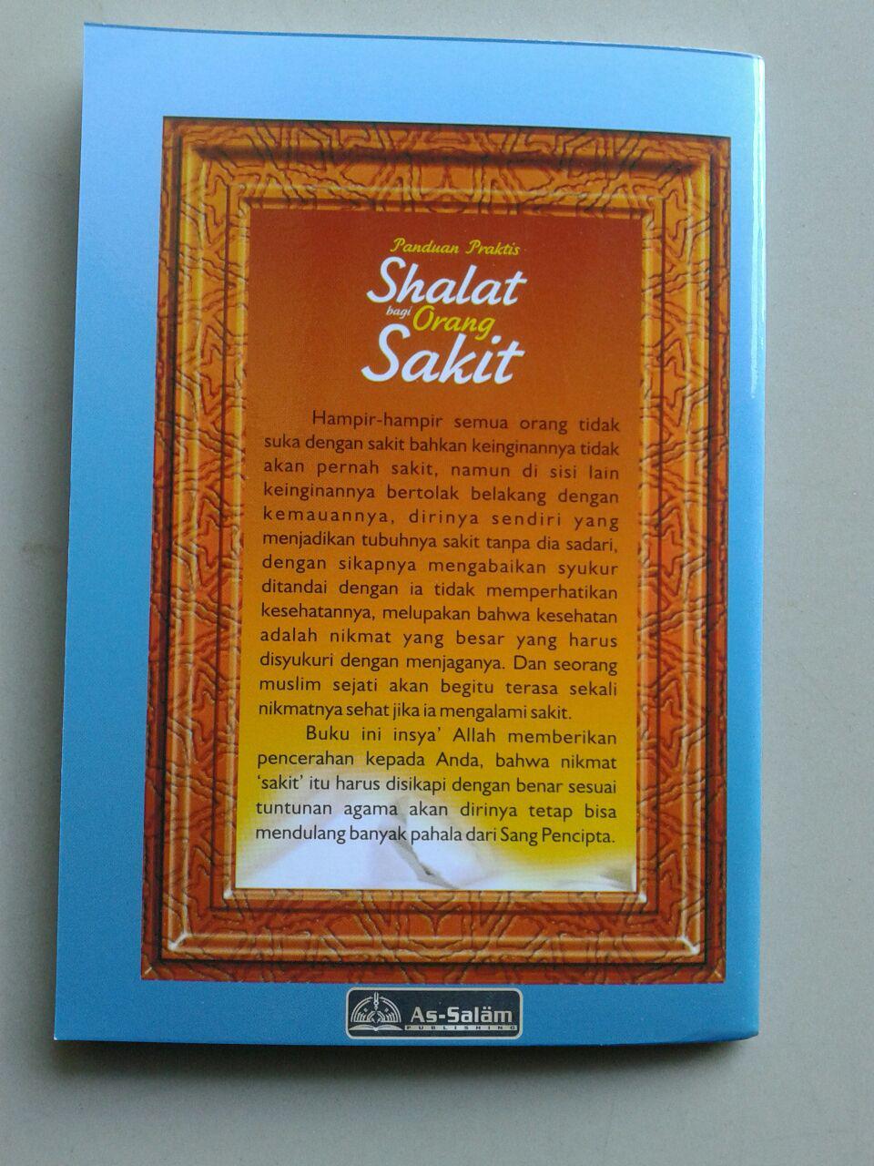 Buku Saku Panduan Praktis Shalat Bagi Orang Sakit Menurut Sunnah cover