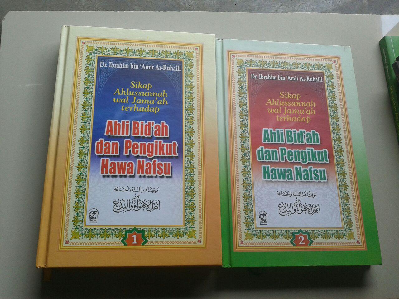 Buku Sikap Ahlussunnah wal Jama’ah Terhadap Ahli Bid’ah set 2 jilid cover