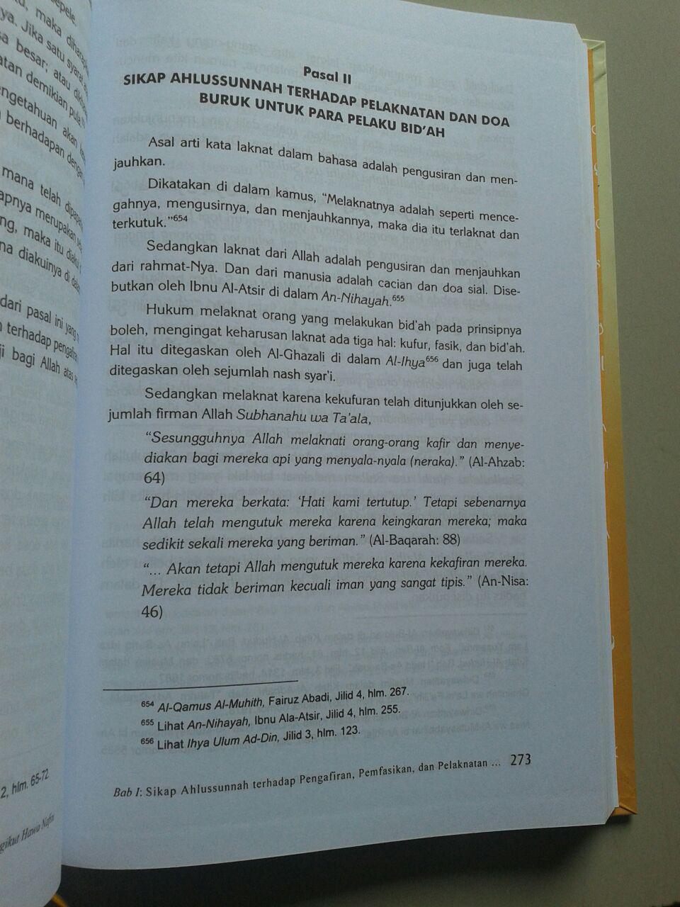 Buku Sikap Ahlussunnah wal Jama’ah Terhadap Ahli Bid’ah set 2 jilid isi 3