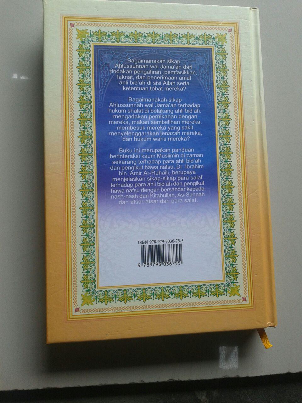 Buku Sikap Ahlussunnah wal Jama’ah Terhadap Ahli Bid’ah set 2 jilid cover 3