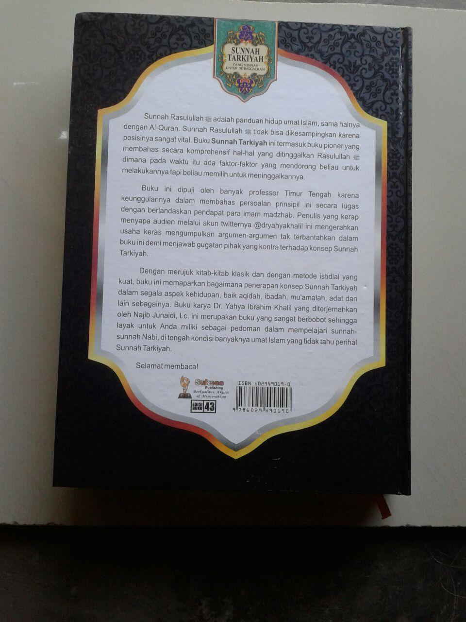 Buku Sunnah Tarkiyah Yang Sunnah Untuk Ditinggalkan cover