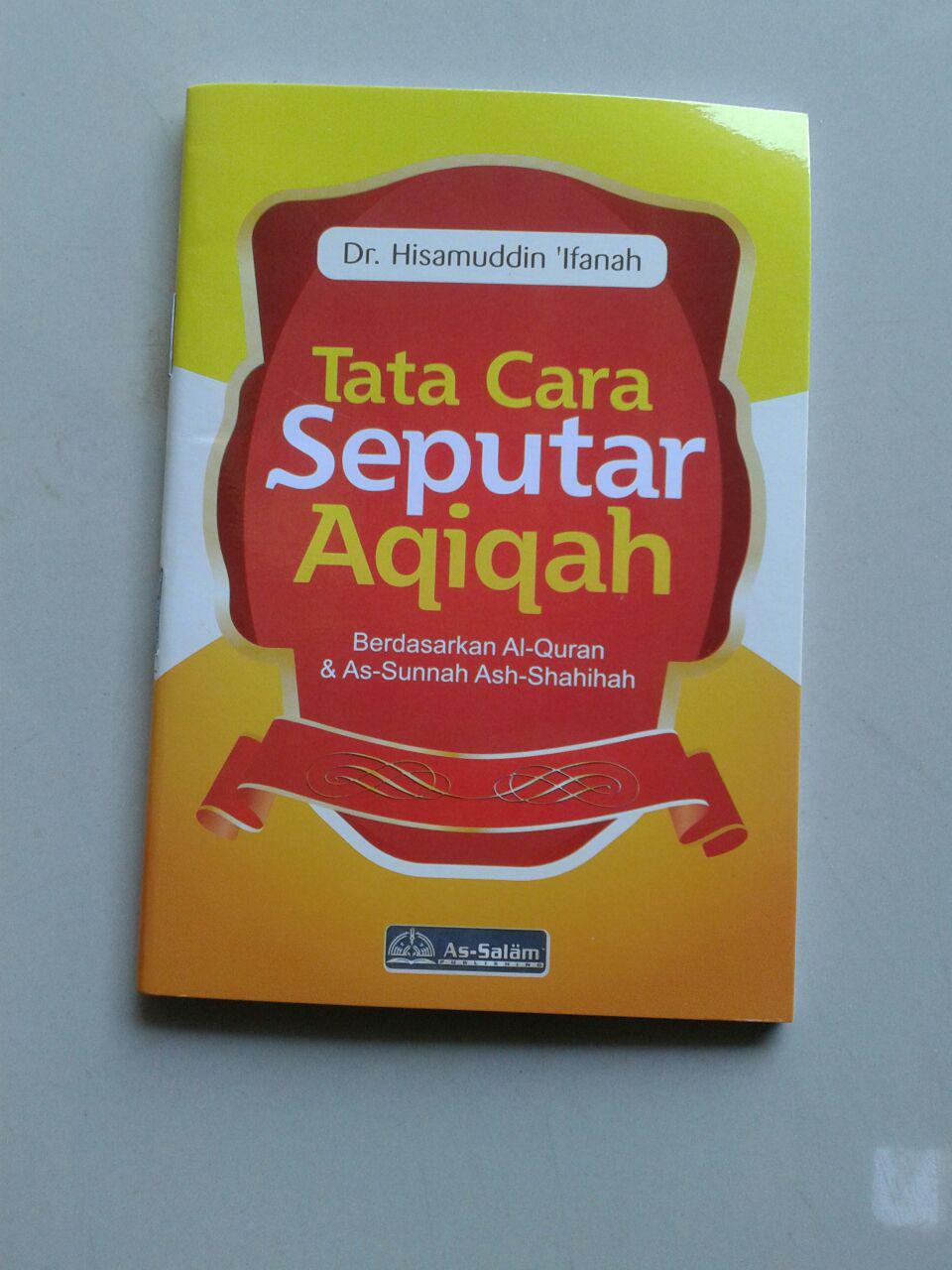 Buku Saku Seputar Aqiqah Berdasarkan Al-Quran & As-Sunnah Ash-Shahihah cover 2
