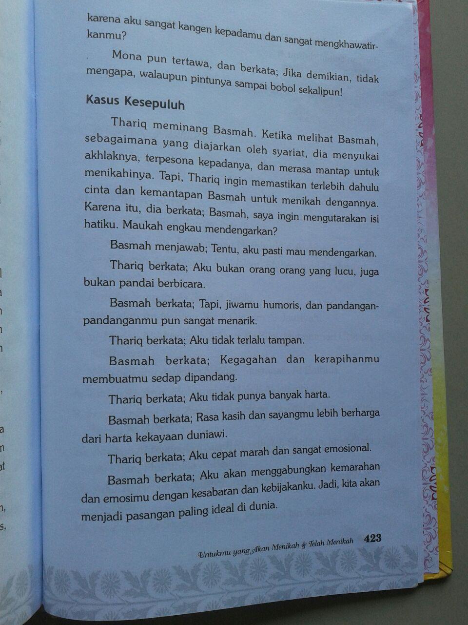 Buku Untukmu Yang Akan Menikah & Telah Menikah isi 4
