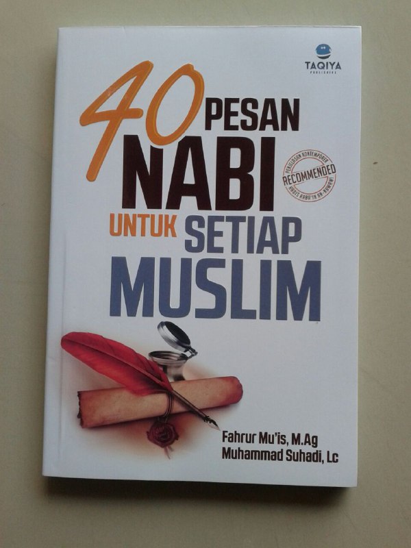 Buku 40 Pesan Nabi Untuk Setiap Muslim cover