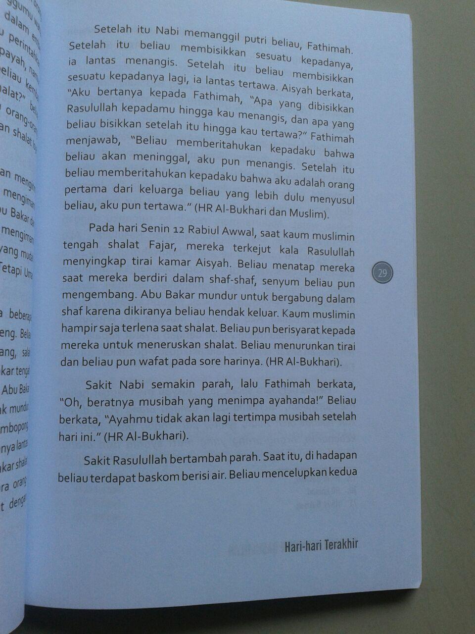 Buku 9 Pesan Terakhir Rasulullah isi 2