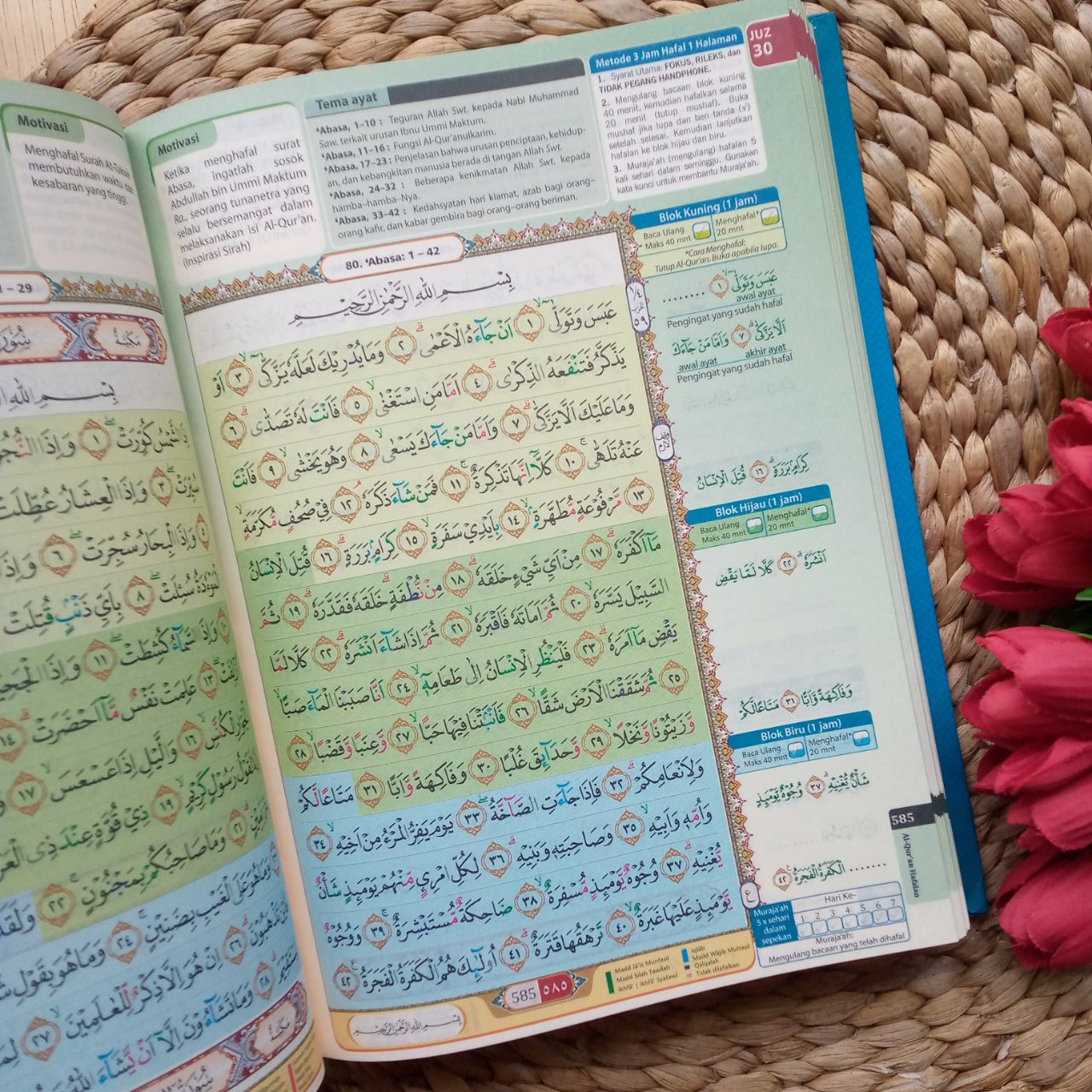 Al-Qur’an Hafalan Al-Hafiz Metode 3 jam Hafal 1 Halaman Ukuran A5