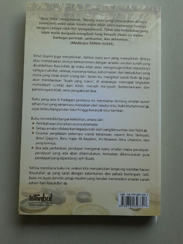 Buku Amalan Sunnah Sehari Hari Rasulullah Shallallahu Alaihi wa Sallam cover