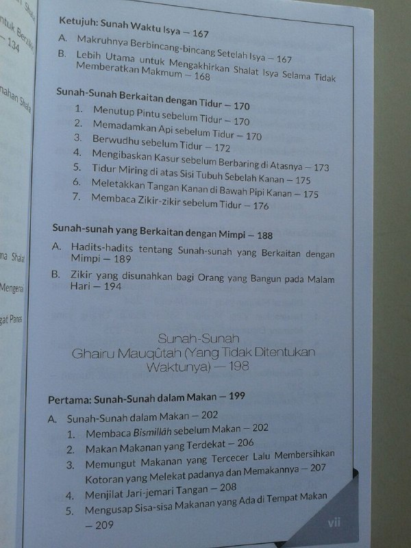 Buku Amalan Sunnah Sehari Hari Rasulullah Shallallahu Alaihi wa Sallam isi