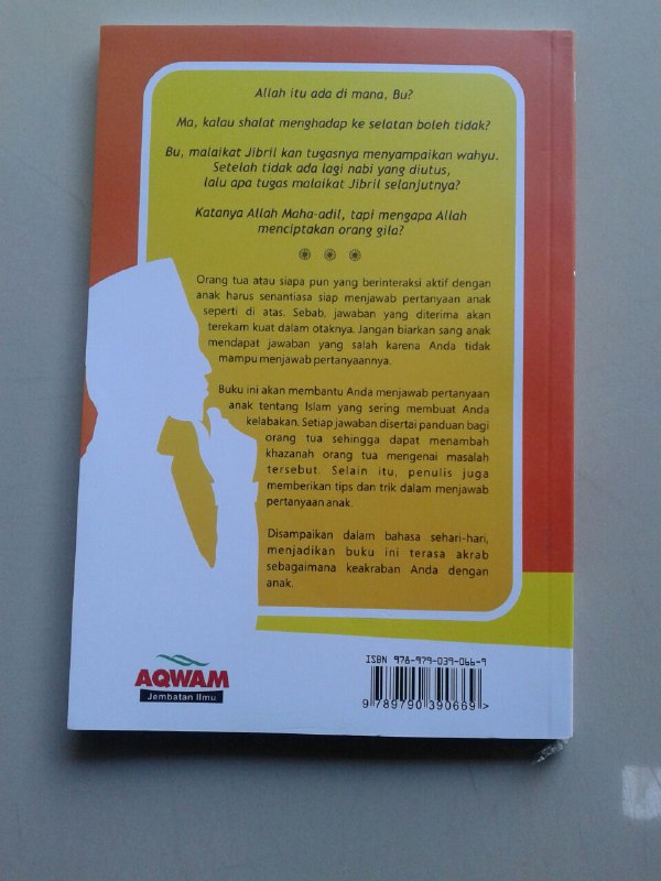 Buku Anak Bertanya Anda Kelabakan Kumpulan Pertanyaan Anak Islam cover 2