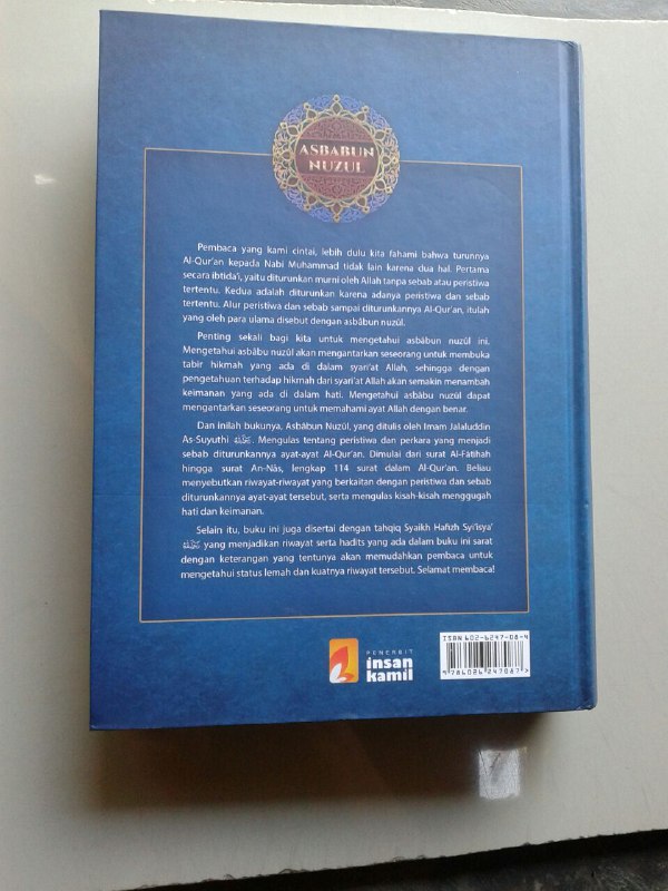 Buku Asbabun Nuzul cover 2