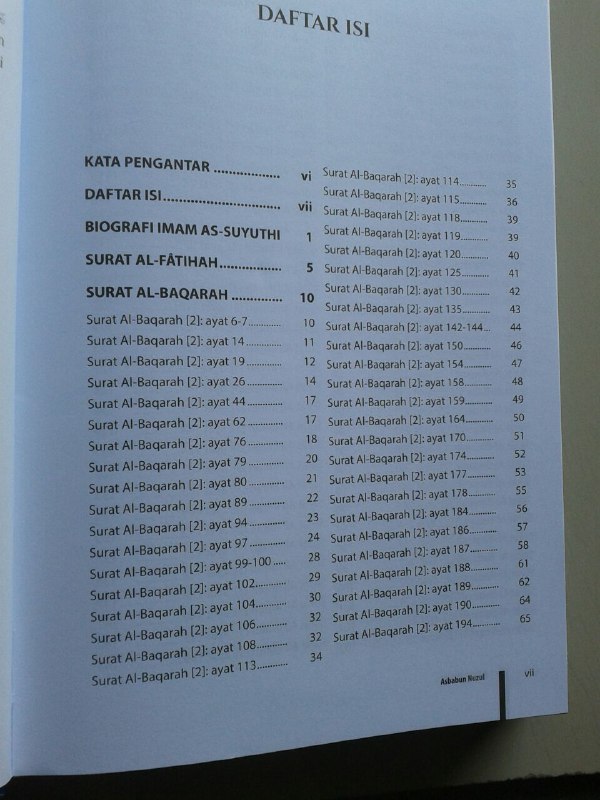 Buku Asbabun Nuzul isi 2