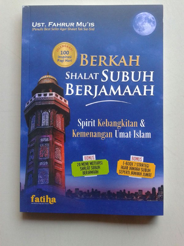 Buku Berkah Shalat Subuh Berjamaah Kebangkitan & Kemenangan Umat Islam cover