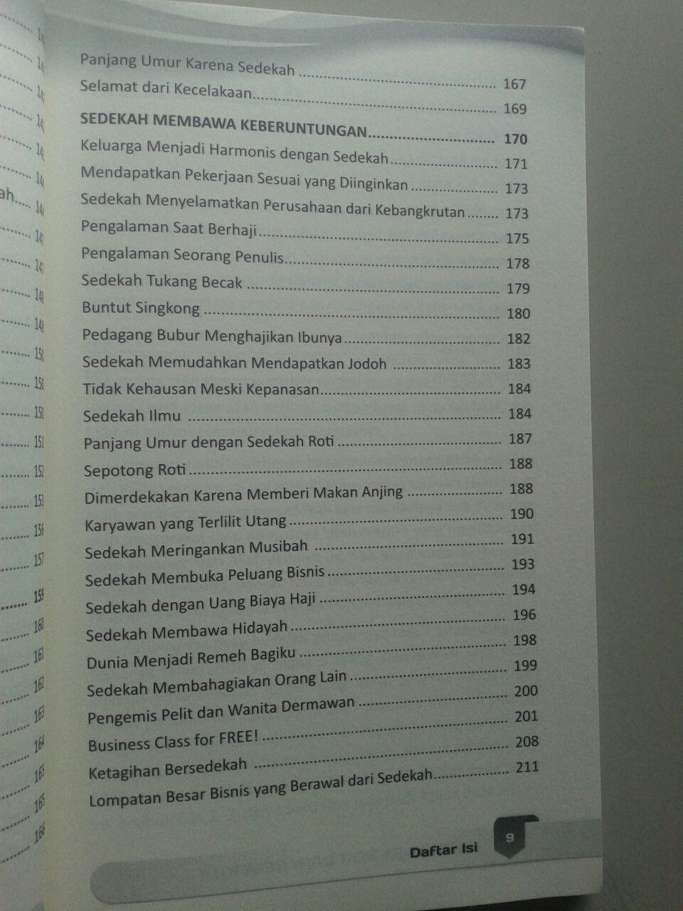 Buku Dikejar Rezeki Dari Sedekah isi 2