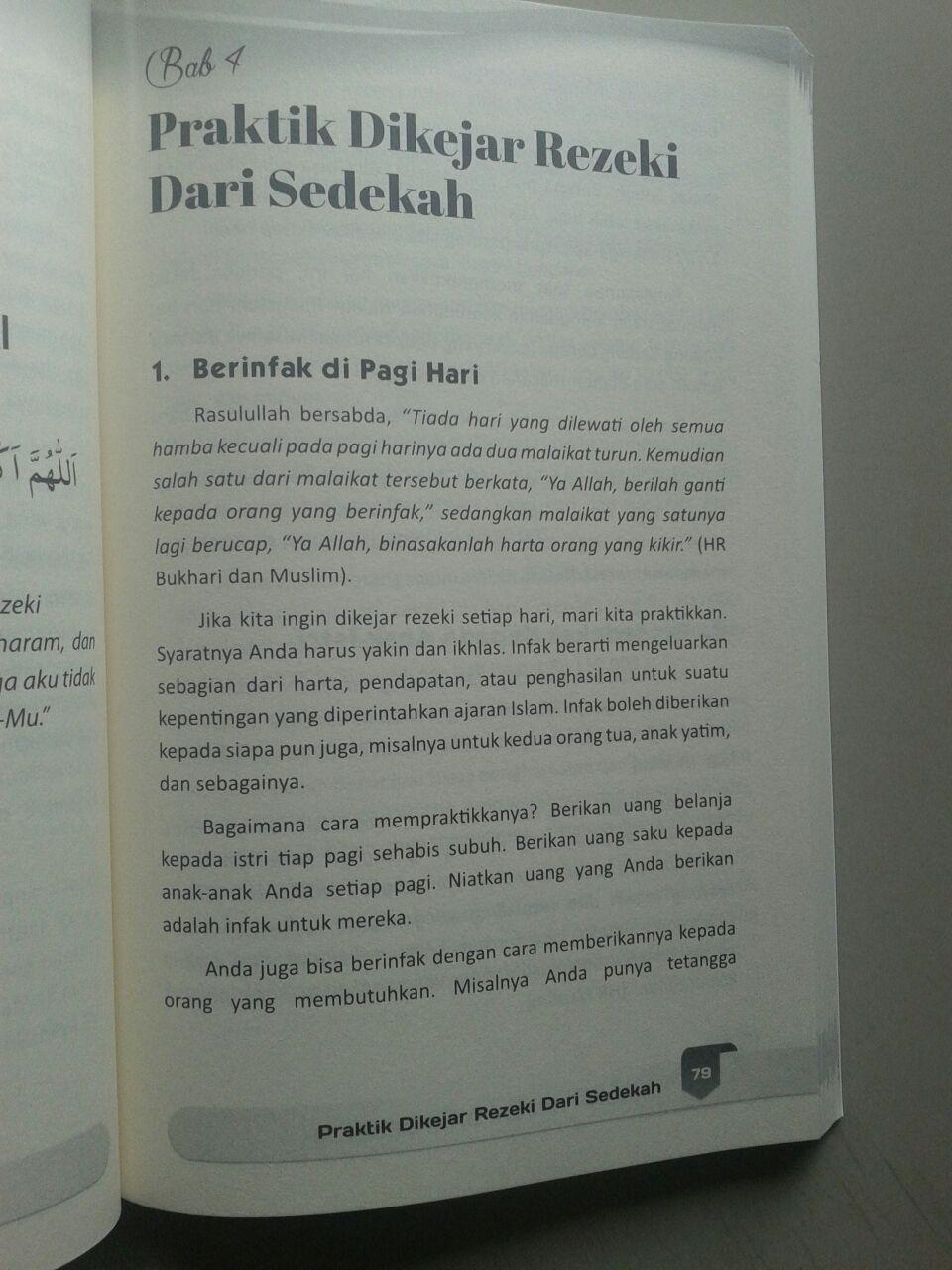 Buku Dikejar Rezeki Dari Sedekah isi 3