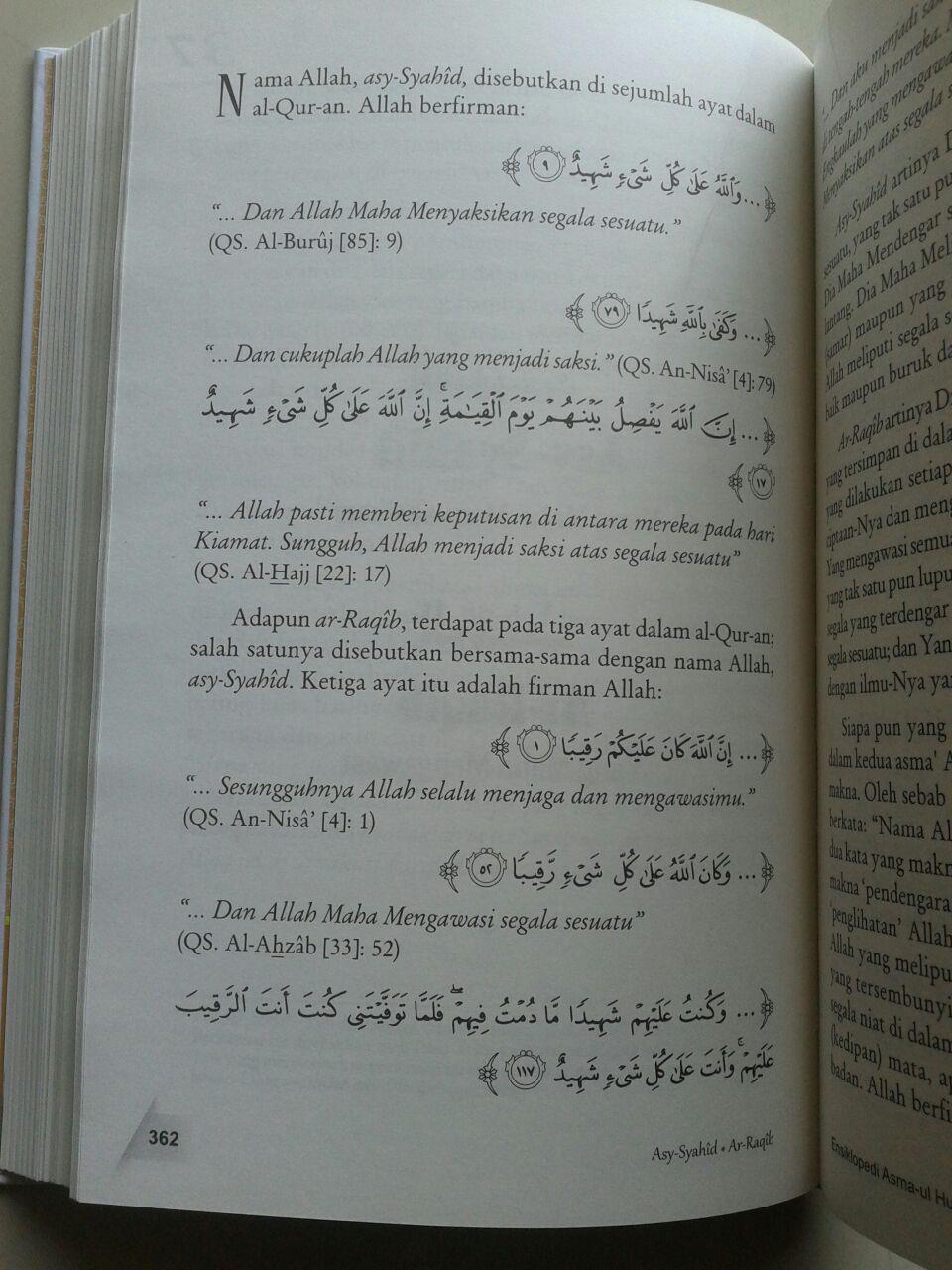 Buku Ensiklopedi Asma'ul Husna Menyelami Makna Tata Cara Pengamalannya isi 2