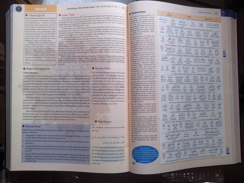 Al-Qur'an Mushaf Hijaz The Practice Ukuran A4 isi 3
