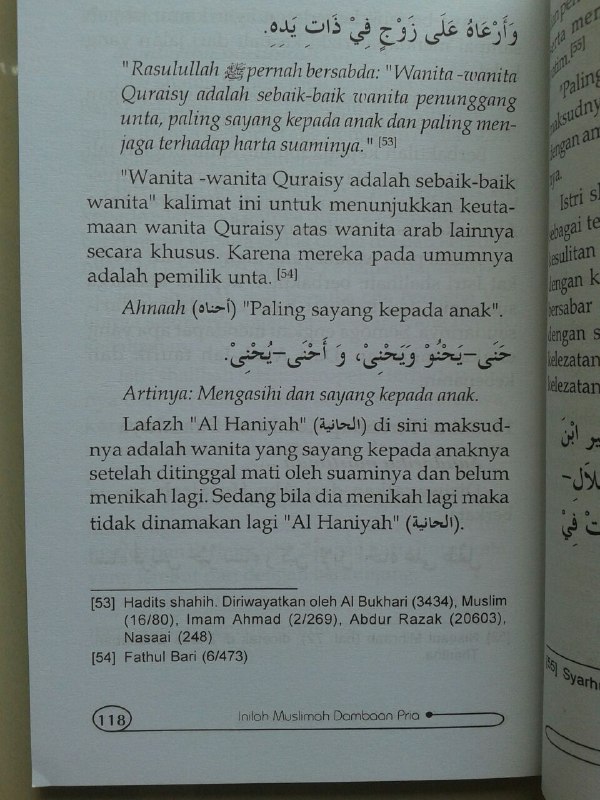 Buku Inilah Kriteria Muslimah Dambaan Pria isi 2
