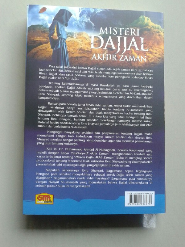 Buku Misteri Dajjal Akhir Zaman Kajian Hadits Tentang Ibnu Sayyad cover 2