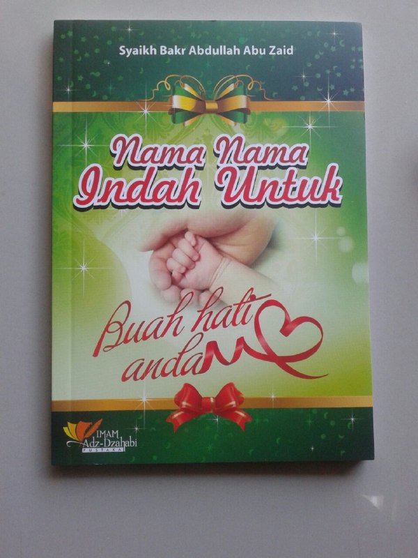 Buku Nama Nama Indah Untuk Buah Hati Anda cover