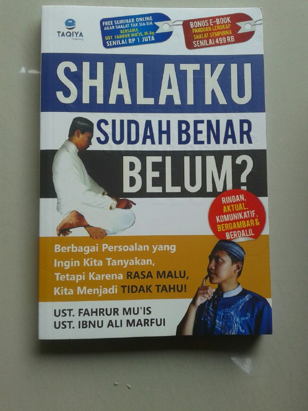 Buku Shalatku Sudah Benar Belum? cover