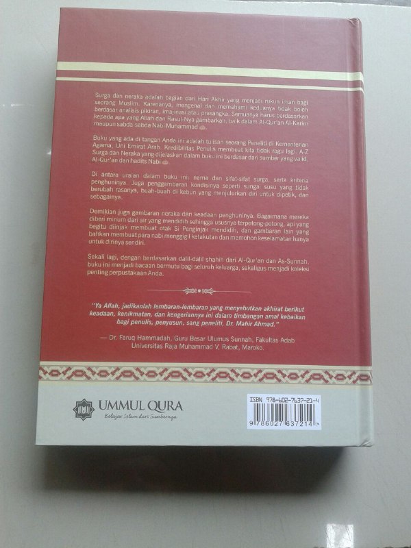 Buku Surga & Neraka Menurut Al-Qur'an & As-Sunnah cover