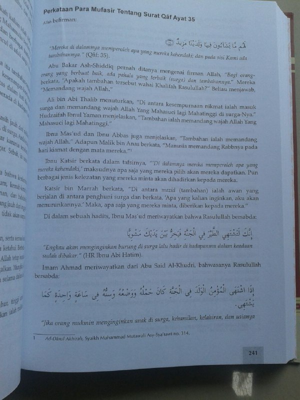 Buku Surga & Neraka Menurut Al-Qur'an & As-Sunnah isi 2