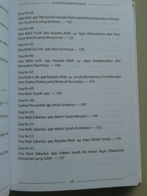 Buku 100 Doa Mustajab Bersejarah isi 2