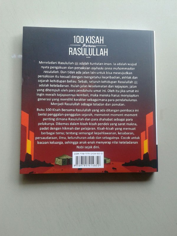 Buku 100 Kisah Bersama Rasulullah Shallallahu Alaihi wa Sallam cover 2