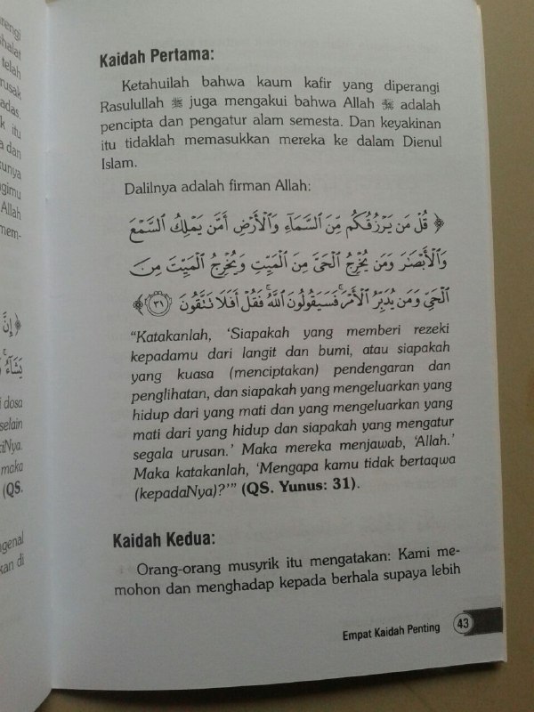 Buku 3 Landasan Utama Al-Utsul Ats-Tsalatsah isi 2