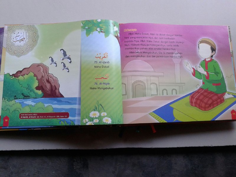 Buku Anak Aku Cinta Allah Memahami Asmaul Husna Cerita Inspiratif isi