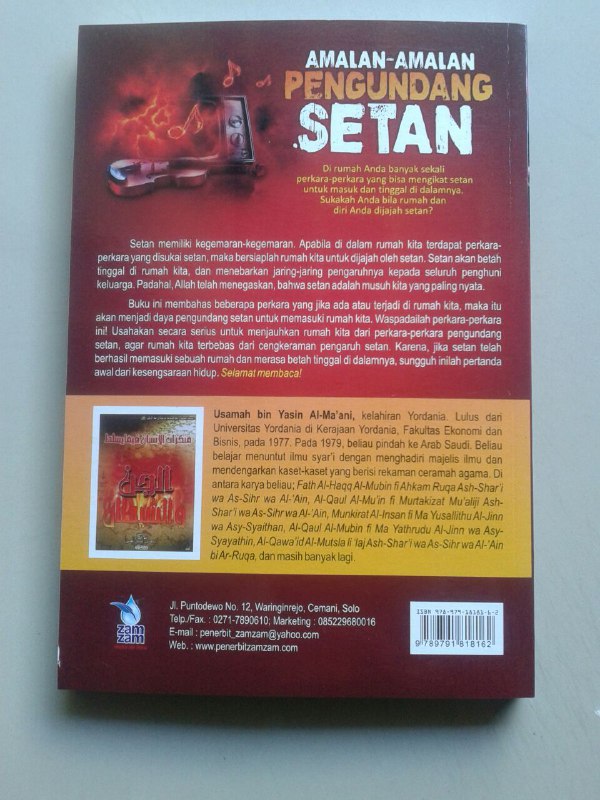 Buku Amalan Amalan Pengundang Setan cover 2