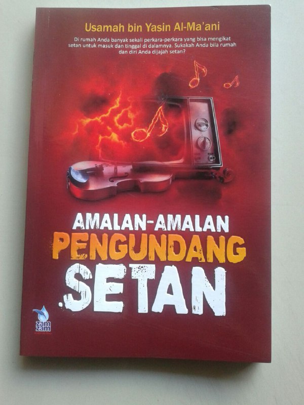 Buku Amalan Amalan Pengundang Setan cover